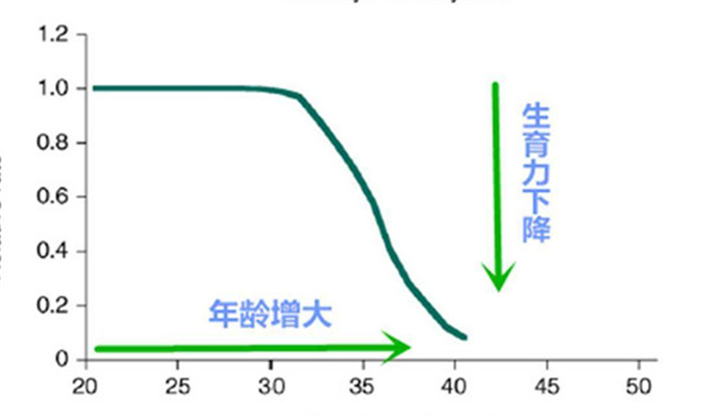 年龄增大生育能力下降