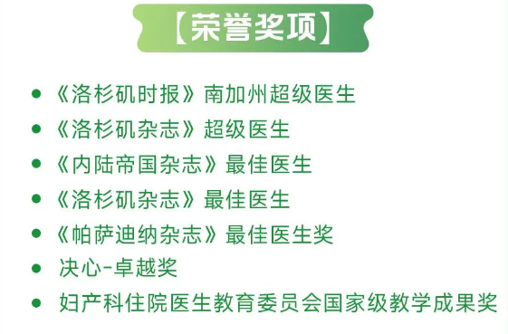 荣誉奖项
