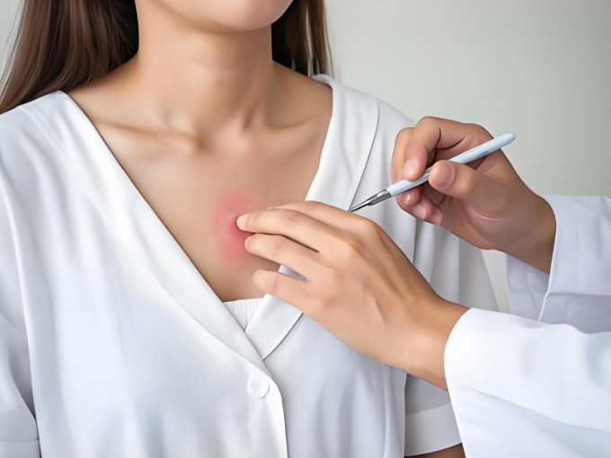 确定结节的大小和位置